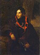Portrait of Nikolay Kamensky (1776-1811), Russian general, oil painting Friedrich Georg Weitsch
